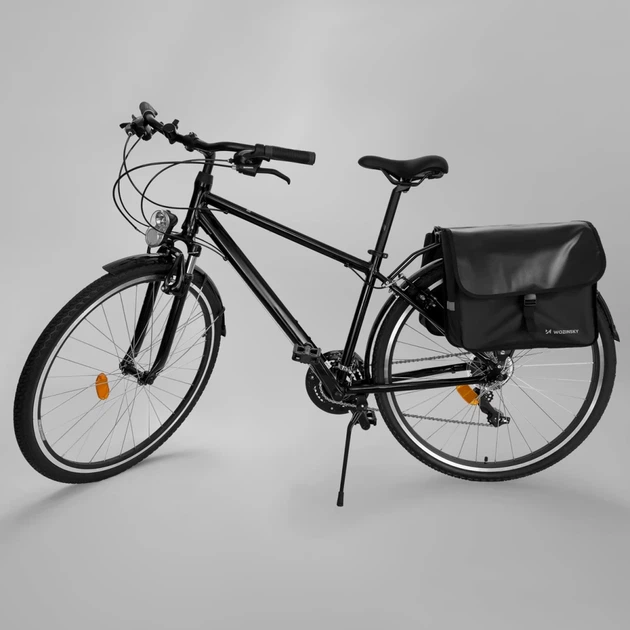 Кошик для велосипеда на багажник Wozinsky Double Pannier 28L Black (WBB34BK) - зображення 6