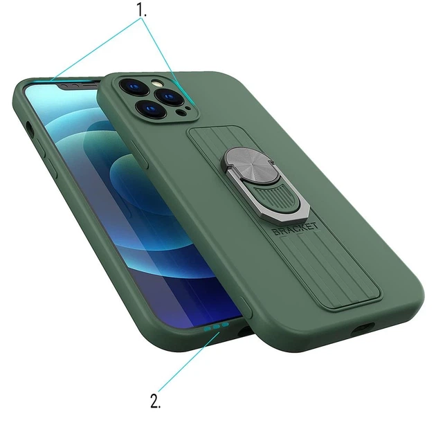 Чохол HRT Ring Case для iPhone 13 Pro Brown (9145576214787) - зображення 3