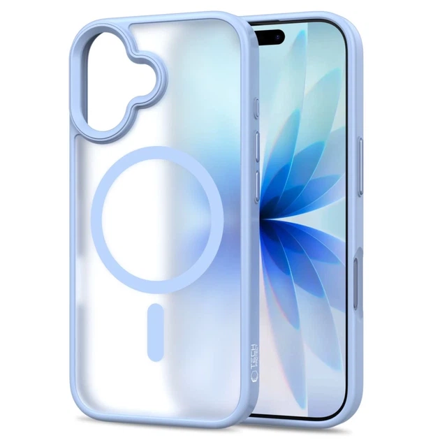 Чехол Tech-Protect MagMat для iPhone 17 Matte Mist Blue with MagSafe (5906302334124) - изображение 2