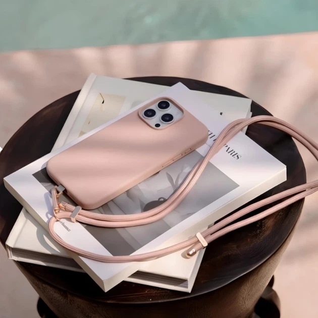 Чохол UNIQ Coehl Creme для iPhone 16 Pro Max Ballet Pink with MagSafe (UNIQ-IP6.9P(2024)-CREMBPNK) - зображення 3
