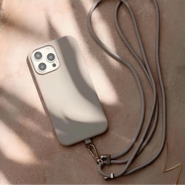 Чохол UNIQ Coehl Creme для iPhone 16 Pro Max Taupe Grey with MagSafe (UNIQ-IP6.9P(2024)-CREMTGRY) - зображення 3