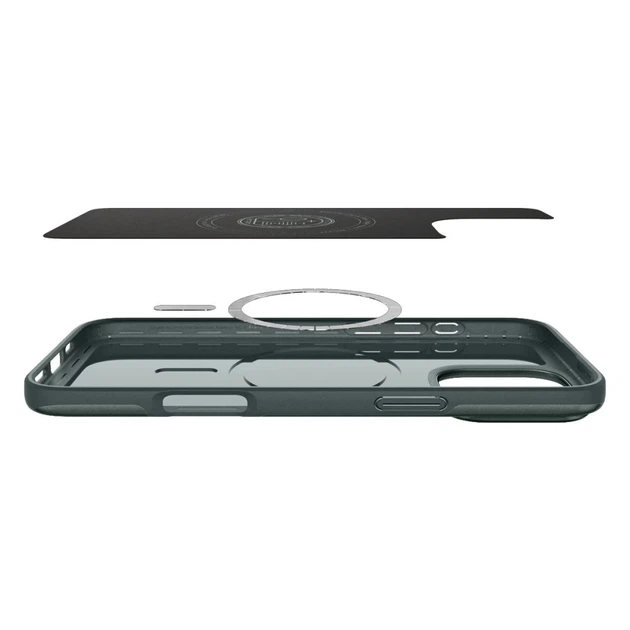 Чохол Spigen Thin Fit для iPhone 16 Pro Max Abyss Green with MagSafe (ACS07981) - зображення 5
