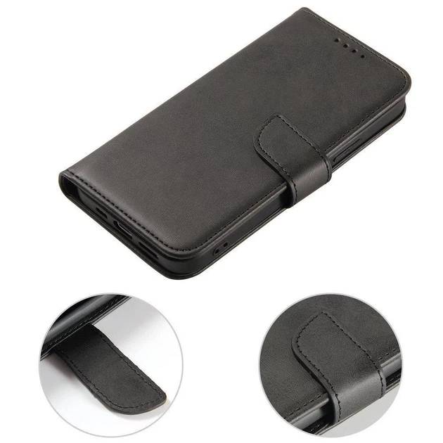 Чехол-книжка HRT Magnet Case для OnePlus Ace Black (9145576255001) - Фото 8 Чехол-книжка HRT Magnet Case для OnePlus Ace Black (9145576255001) - изображение 8
