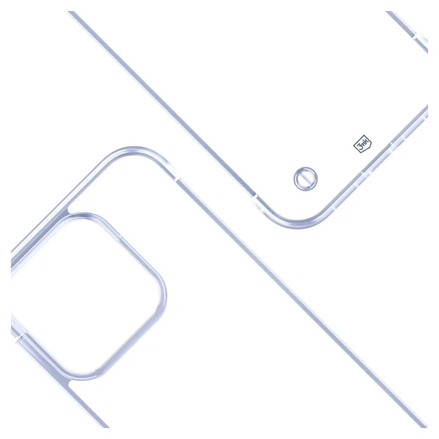 Чехол 3mk Just20g Clear Case для iPhone 15 Pro Transparent (5903108609470) - изображение 2
