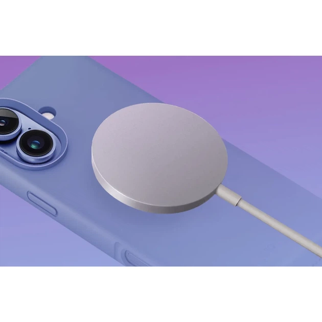 Чохол UNIQ Lino Hue для iPhone 16 Pro Max Blush Pink with MagSafe (UNIQ-IP6.9P(2024)-LINOHMPNK) - зображення 2