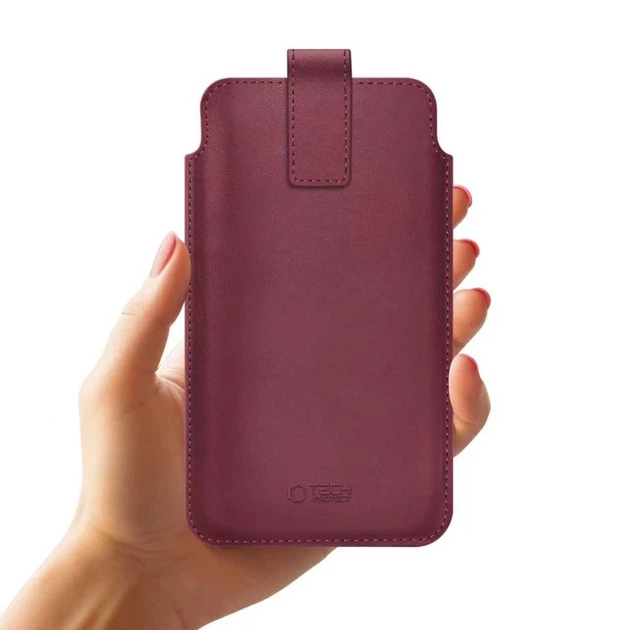 Чехол Tech-Protect Universal Phone для телефону 6-6.9 inch Mulberry (5906302332014) - изображение 3