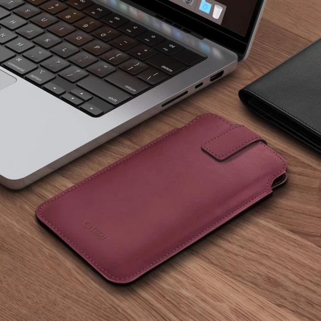 Чехол Tech-Protect Universal Phone для телефону 6-6.9 inch Mulberry (5906302332014) - изображение 4
