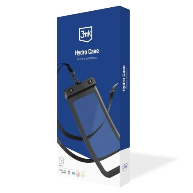 Водонепроникний чохол 3mk Hydro Case Universal Waterproof 7" Black (5903108517621) - зображення 11