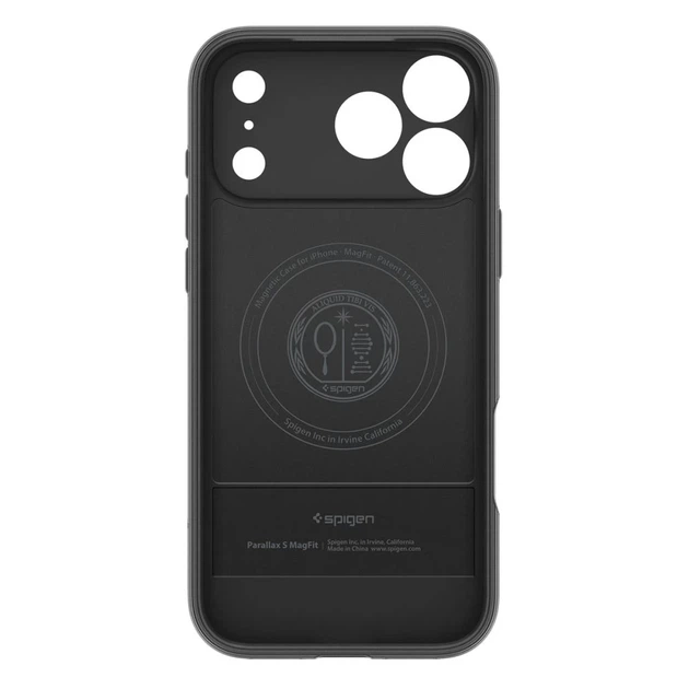 Чехол Spigen Parallax "S" для iPhone 17 Pro Max Matte Black with MagSafe (ACS09911) - изображение 3