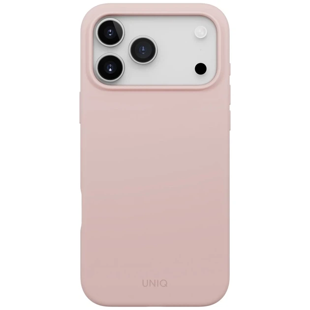 Чохол Uniq Lino для iPhone 17 Pro Max Pink with MagSafe (UNIQ-IP6.9P(2025)-LINOMBPNK) - зображення 2