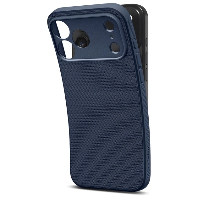 Чохол Spigen Liquid Air для iPhone 17 Pro Navy Blue (ACS10332) - зображення 6