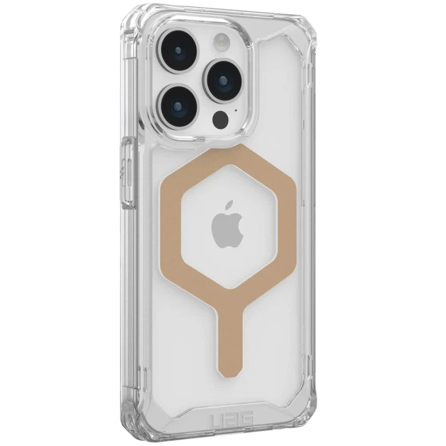Чохол UAG Plyo для iPhone 15 Pro Ice Gold with MagSafe (114286114381) - зображення 3