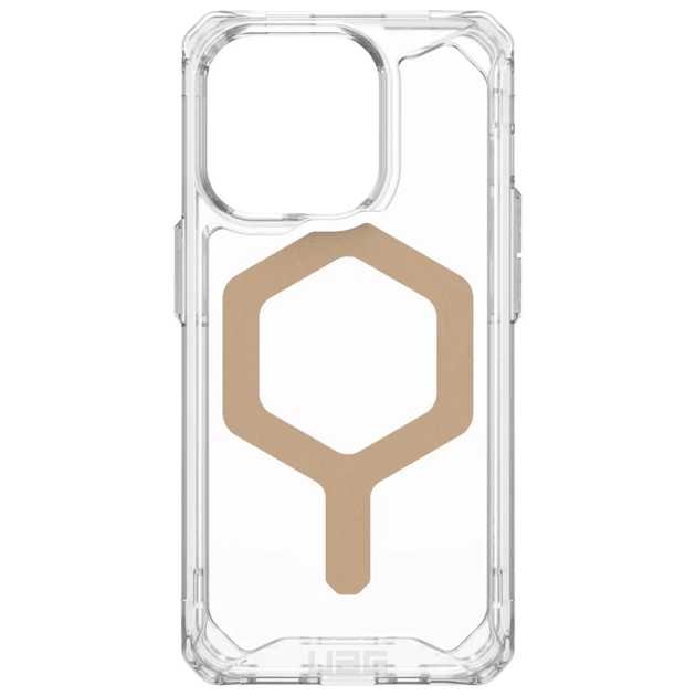Чохол UAG Plyo для iPhone 15 Pro Ice Gold with MagSafe (114286114381) - зображення 8