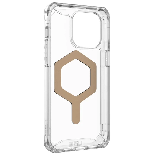 Чохол UAG Plyo для iPhone 15 Pro Max Ice Gold with MagSafe (114305114381) - зображення 9