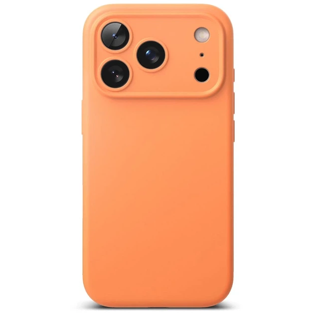 Чехол Ringke Silicone Magnetic для iPhone 17 Pro Max Tangerine with MagSafe (8800328810464) - изображение 4