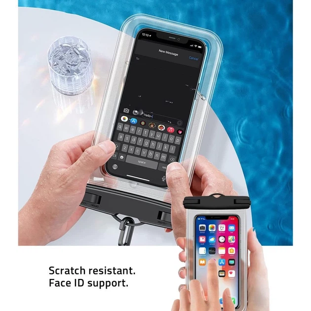 Водонепроникний чохол Tech-Protect Universal Waterproof Case 6.9" Pink (9589046924521) - зображення 2
