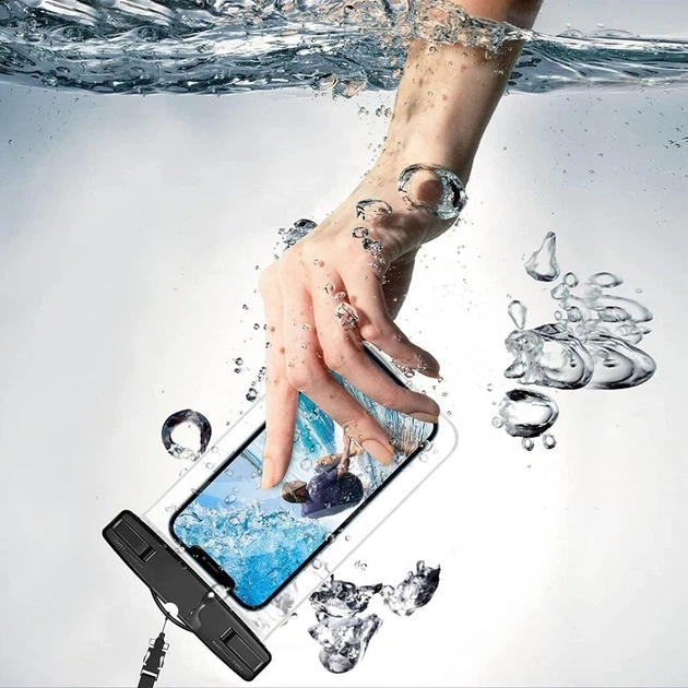 Водонепроникний чохол Tech-Protect Universal Waterproof Case 6.9" Pink (9589046924521) - зображення 4