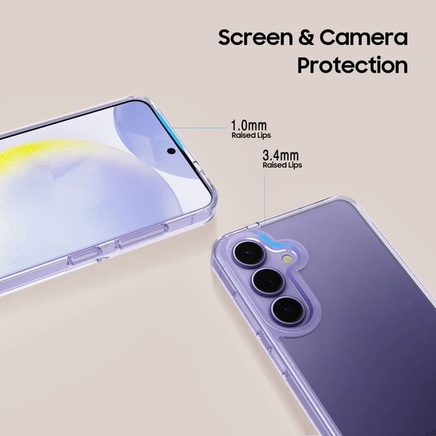 Чехол Tech-Protect FlexAir Hybrid для Samsung Galaxy S25 FE (S731) Clear (5906302332816) - изображение 3