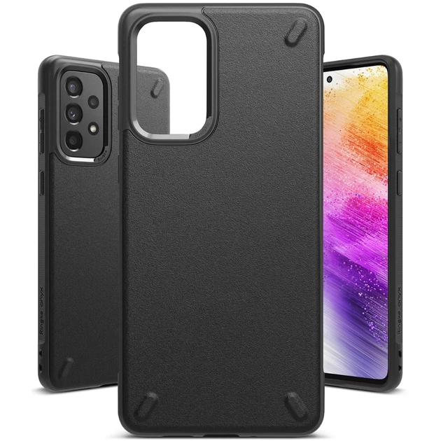Чехол Ringke Onyx для Samsung Galaxy A73 Black (8809848207211) - Фото 2 Чехол Ringke Onyx для Samsung Galaxy A73 Black (8809848207211) - изображение 2