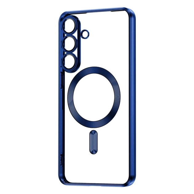 Чехол Tech-Protect MagFlex для Samsung Galaxy S25 FE (S731) Navy Blue with MagSafe (5906302332847) - изображение 3