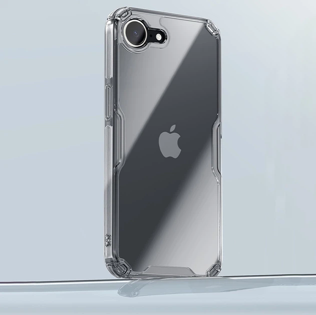 Чохол Nillkin Nature Pro для iPhone 16e Transparent (6902048296138) - Фото 6 Чохол Nillkin Nature Pro для iPhone 16e Transparent (6902048296138) - зображення 6