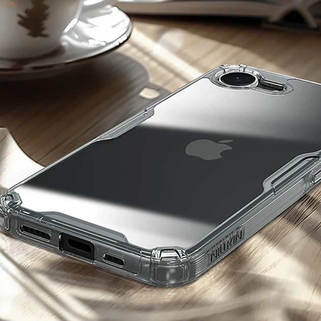 Чохол Nillkin Nature Pro для iPhone 16e Transparent (6902048296138) - Фото 8 Чохол Nillkin Nature Pro для iPhone 16e Transparent (6902048296138) - зображення 8
