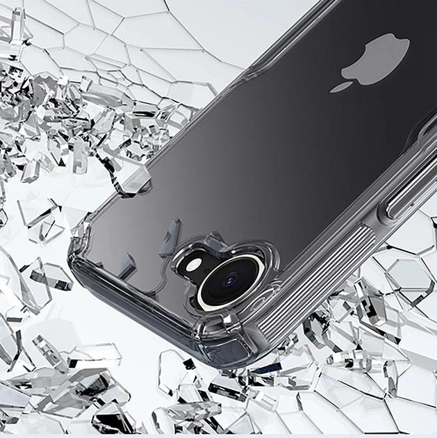Чохол Nillkin Nature Pro для iPhone 16e Transparent (6902048296138) - Фото 10 Чохол Nillkin Nature Pro для iPhone 16e Transparent (6902048296138) - зображення 10