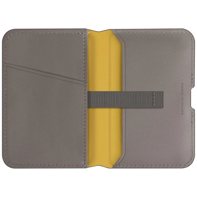 Магнітний гаманець UNIQ Lyden DS Flint Canary Yellow (UNIQ-LYDENDSMW-FGRYCYEL) - зображення 3