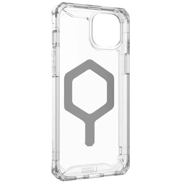 Чохол UAG Plyo для iPhone 15 Plus Ice Silver with MagSafe (114314114333) - зображення 9