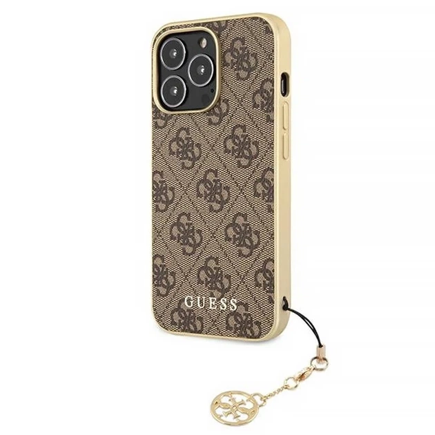 Чохол Guess Charms Collection для iPhone 13 Pro Brown (GUHCP13LGF4GBR) - зображення 2