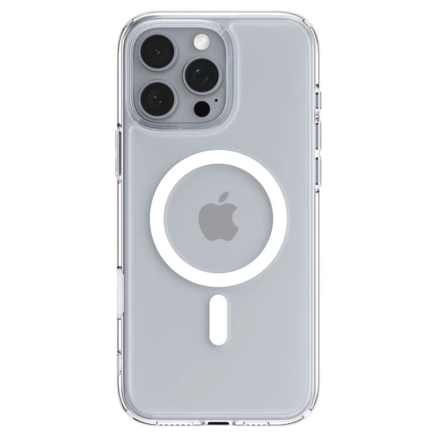 Чохол Spigen Ultra Hybrid "T" для iPhone 16 Pro White with MagSafe (ACS08512) - зображення 3