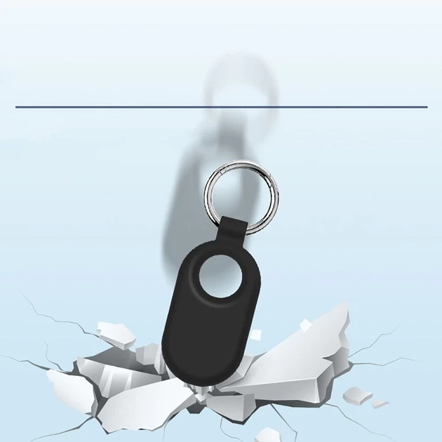 Чехол-брелок Tech-Protect Icon для Samsung Galaxy SmartTag 2 Black (9319456608045) - изображение 3