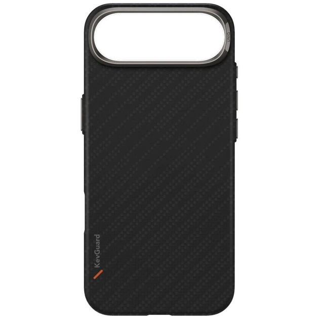 Чохол UNIQ Keva EDGE для iPhone 17 Air Black with MagSafe (UNIQ-IP6.6(2025)-KEVAEDMCBLK) - зображення 5
