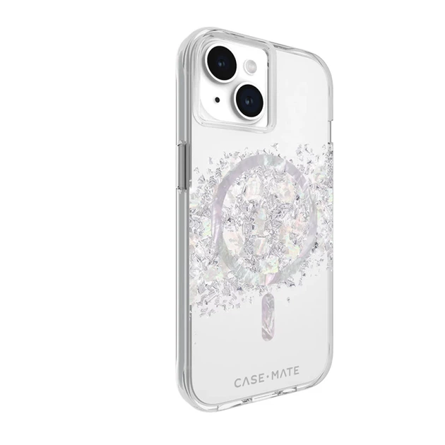 Чехол Case-Mate Karat для iPhone 15 | 14 | 13 Touch of Pearl with MagSafe (CM051384) - Фото 2 Чехол Case-Mate Karat для iPhone 15 | 14 | 13 Touch of Pearl with MagSafe (CM051384) - изображение 2