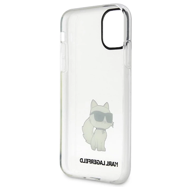 Чохол Karl Lagerfeld Ikonik Choupette для iPhone 11 | XR Transparent (KLHCN61HNCHTCT) - зображення 7