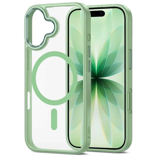 Чехол Tech-Protect MagMat для iPhone 17 Sage Clear with MagSafe (5906302334216) - изображение 3