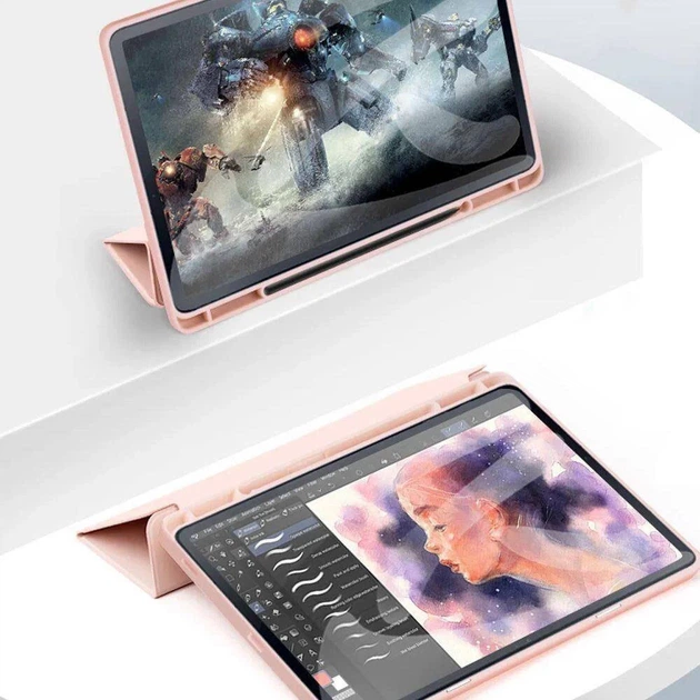 Чехол Tech-Protect SC Pen для Samsung Galaxy Tab S9 FE 10.9 X510 | X516B Pink (9319456607406) - Фото 7 Чехол Tech-Protect SC Pen для Samsung Galaxy Tab S9 FE 10.9 X510 | X516B Pink (9319456607406) - изображение 7
