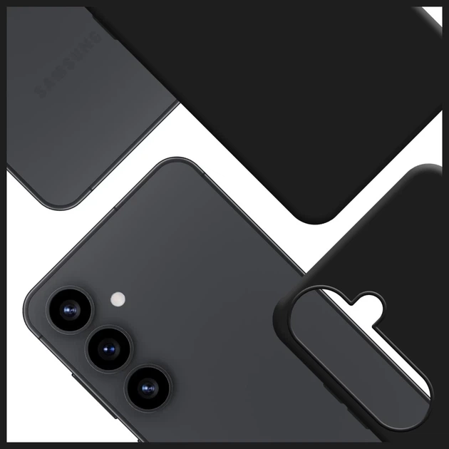 Чехол 3mk Hardy MagSilicone для Samsung Galaxy S25 (S931) Black with MagSafe (5903108661287) - изображение 8