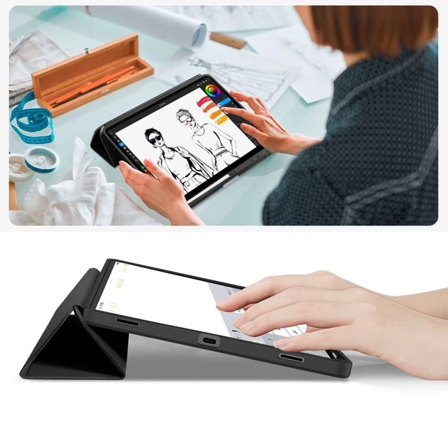 Чехол Tech-Protect SC Pen для Samsung Galaxy Tab S11 Ultra | S10 Ultra | S9 Ultra | S8 Ultra 14.6 Black (5906302332670) - Фото 9 Чехол Tech-Protect SC Pen для Samsung Galaxy Tab S11 Ultra | S10 Ultra | S9 Ultra | S8 Ultra 14.6 Black (5906302332670) - изображение 9