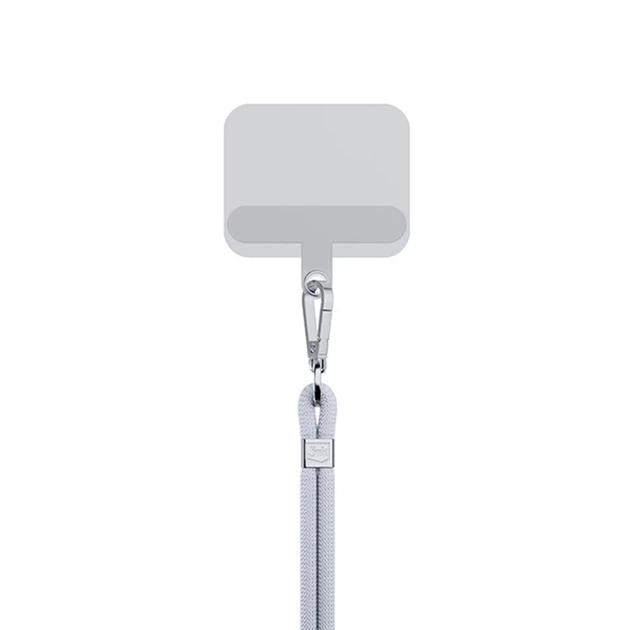 Универсальный шнурок 3mk EasyClip Grey with Silver Metal (5903108568647) - изображение 12