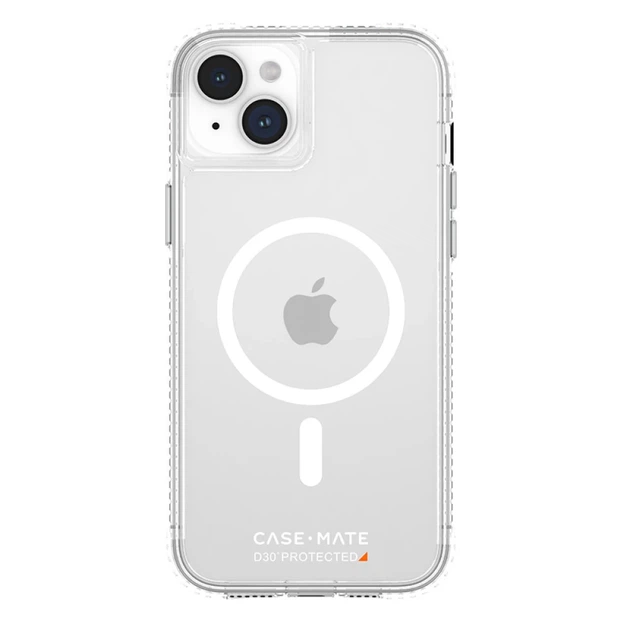 Чохол Case-Mate Ultra Tough D3O Clear для iPhone 15 Plus Clear with MagSafe (CM051580) - Фото 1 Чохол Case-Mate Ultra Tough D3O Clear для iPhone 15 Plus Clear with MagSafe (CM051580) - зображення 1