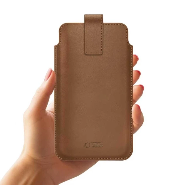 Чехол Tech-Protect Universal Phone для телефону 6-6.9 inch Brown (5906302332007) - Фото 3 Чехол Tech-Protect Universal Phone для телефону 6-6.9 inch Brown (5906302332007) - изображение 3