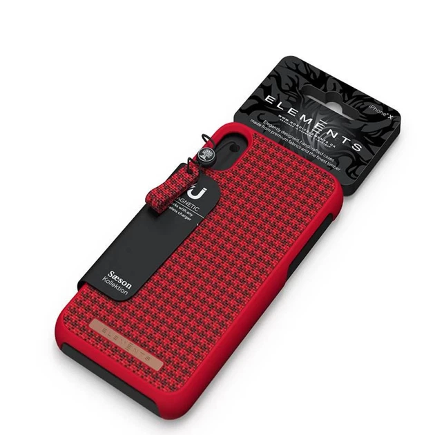 Чехол Nordic Elements Saeson Idun для iPhone XS Max Red (E20312) - изображение 5