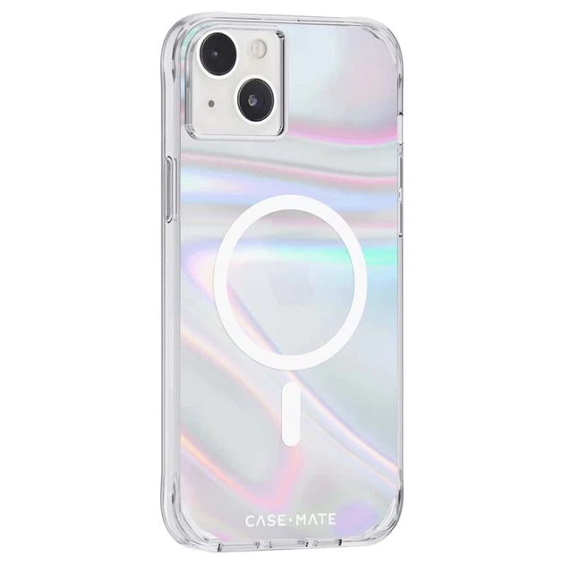 Чохол Case-Mate Soap Bubble для iPhone 14 Plus Iridescent with MagSafe (CM049256) - Фото 2 Чохол Case-Mate Soap Bubble для iPhone 14 Plus Iridescent with MagSafe (CM049256) - зображення 2