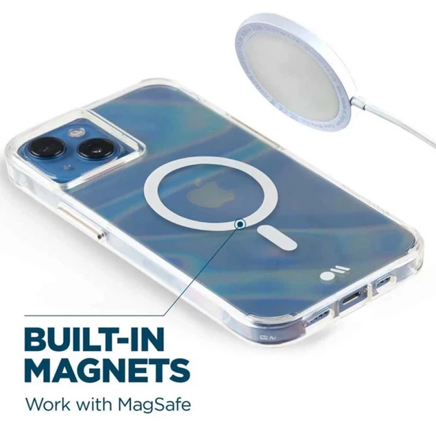 Чохол Case-Mate Soap Bubble для iPhone 14 Plus Iridescent with MagSafe (CM049256) - Фото 5 Чохол Case-Mate Soap Bubble для iPhone 14 Plus Iridescent with MagSafe (CM049256) - зображення 5