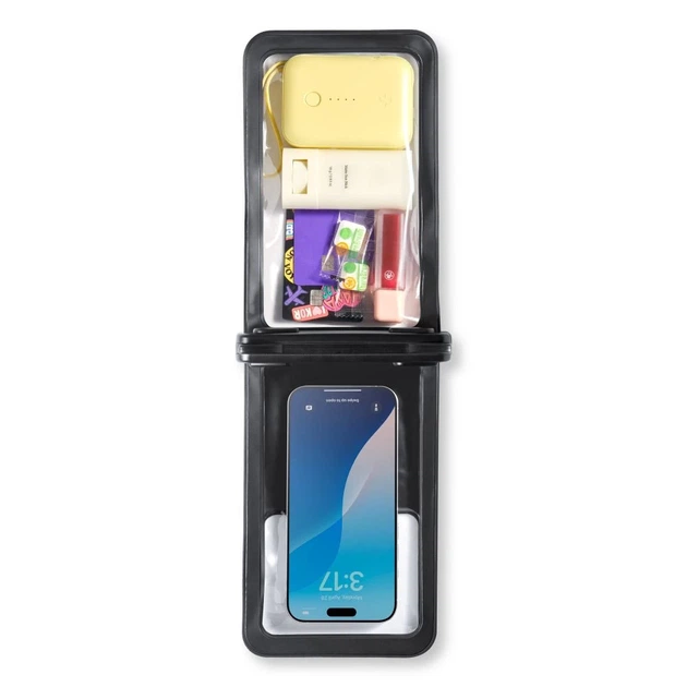 Водонепроникний чохол Spigen Universal Waterproof Case Black (ACS09745) - зображення 5