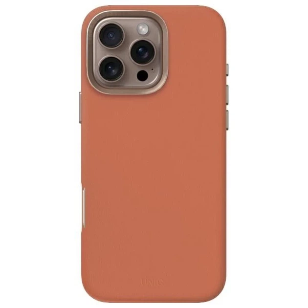 Чохол UNIQ Lyden для iPhone 16 Pro Max Terracotta with MagSafe (UNIQ-IP6.9P(2024)-LYDMTER) - зображення 2