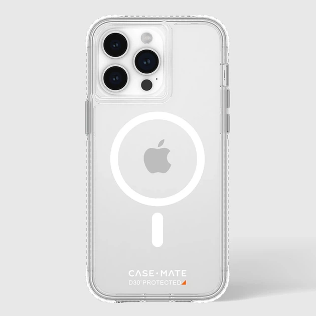 Чохол Case-Mate Ultra Tough D3O Clear для iPhone 15 Pro Max Clear with MagSafe (CM051674) - зображення 6
