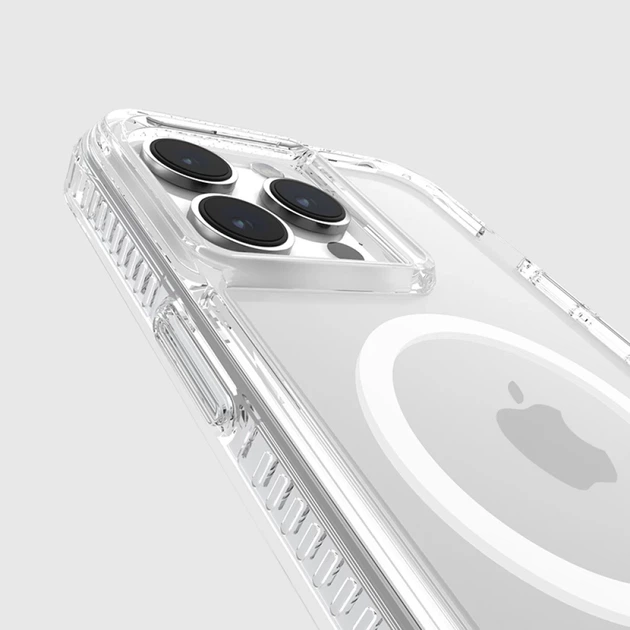 Чохол Case-Mate Ultra Tough D3O Clear для iPhone 15 Pro Max Clear with MagSafe (CM051674) - зображення 7