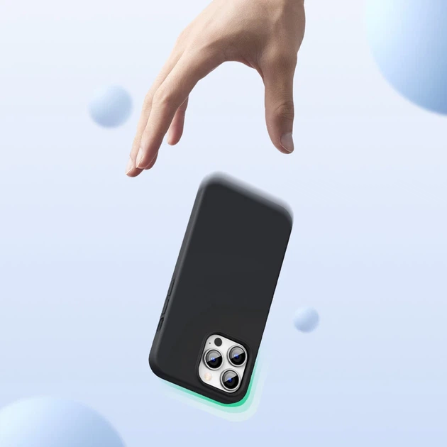Чехол Ugreen Rubber Flexible Silicone для iPhone 13 Pro Black (UGR1252BLK) - изображение 3